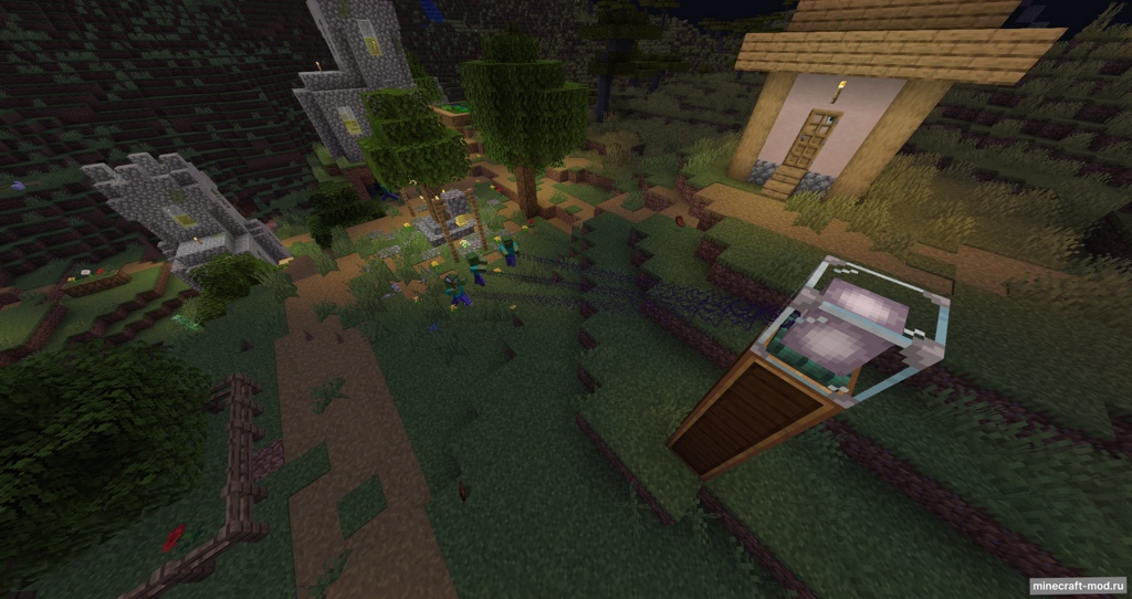 Мод Create Guardian Beam Defense для Minecraft 1.20.1, 1.19.2