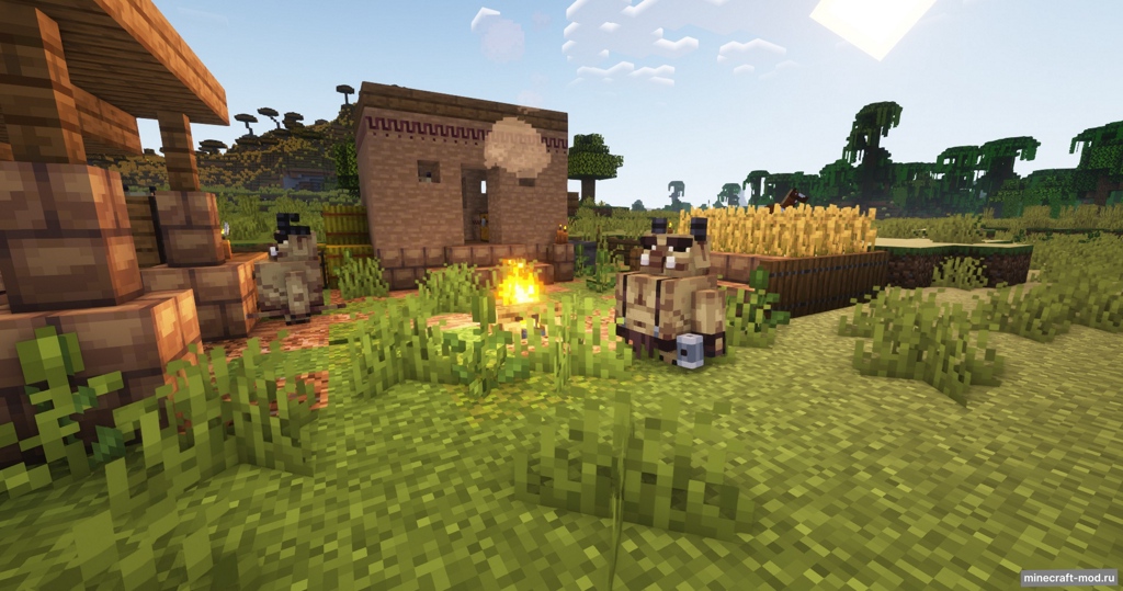 Мод Gnumus Settlement для Minecraft 1.20.1, 1.19.4, 1.19.2,  ...