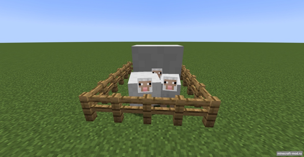Мод More Sheep Wools для Minecraft 1.20.1, 1.20, 1.19.4,  ...