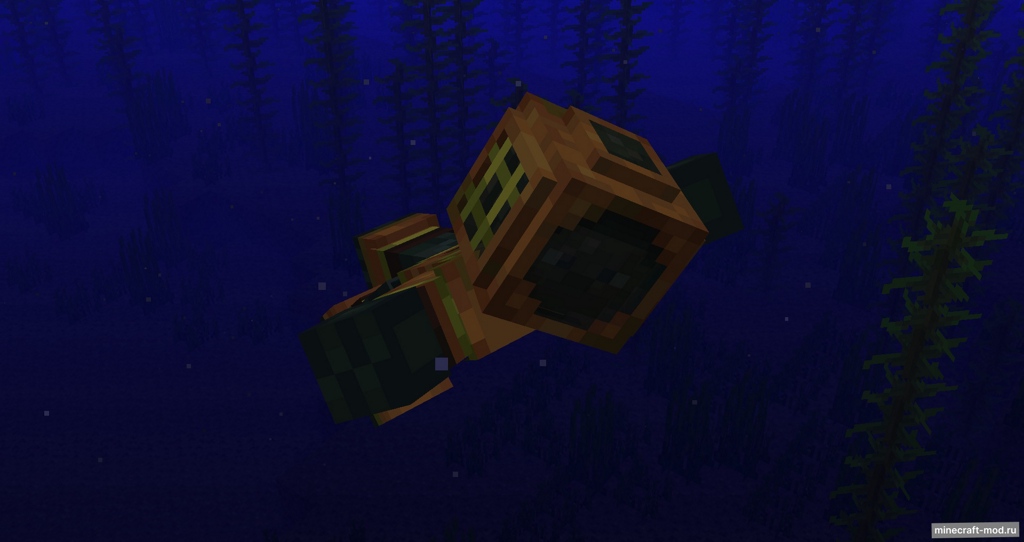 Мод Scuba Gear для Minecraft 1.20.4, 1.20.1, 1.19.4