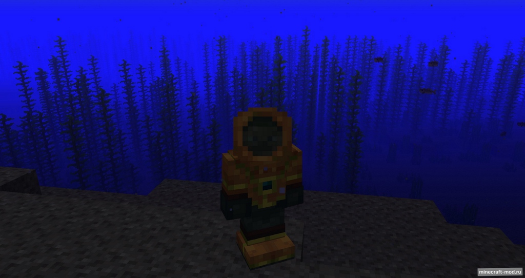 Мод Scuba Gear для Minecraft 1.20.4, 1.20.1, 1.19.4