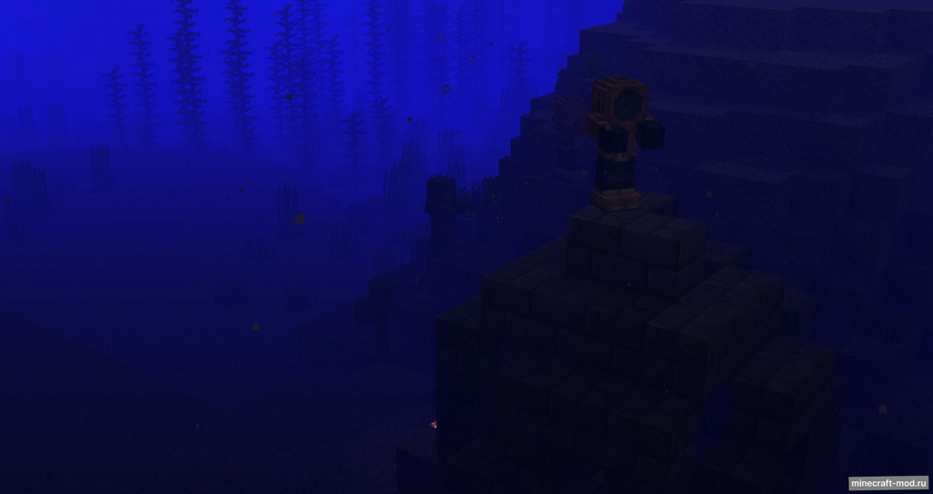 Мод Scuba Gear для Minecraft 1.20.4, 1.20.1, 1.19.4