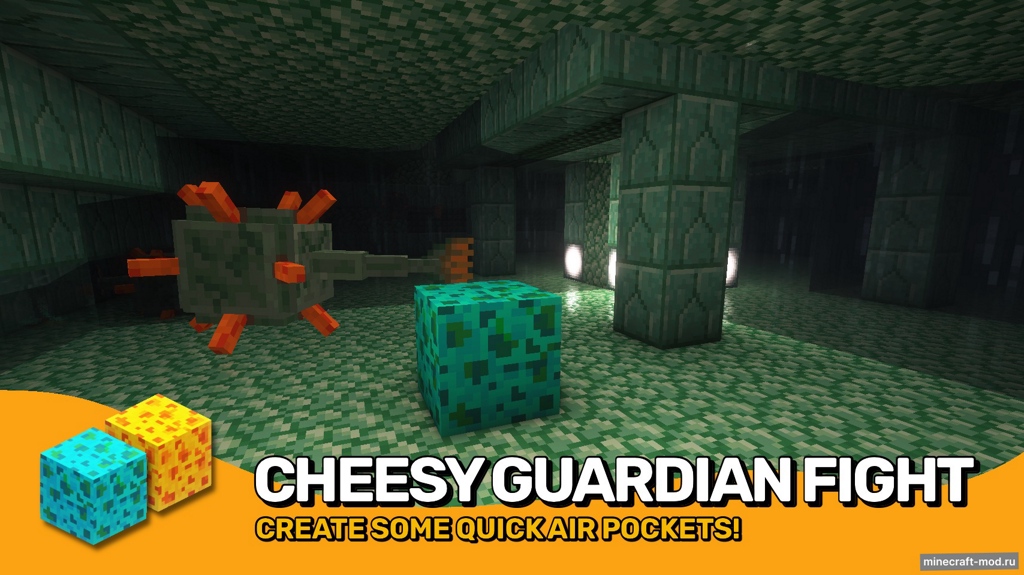 Мод Permanent Sponges для Minecraft 1.21.1, 1.21, 1.20.4,  ...