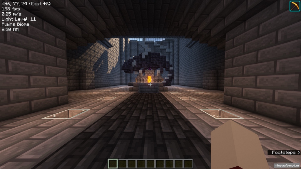 Мод Simple HUD Enhanced для Minecraft 1.21.1, 1.21, 1.20.6,  ...