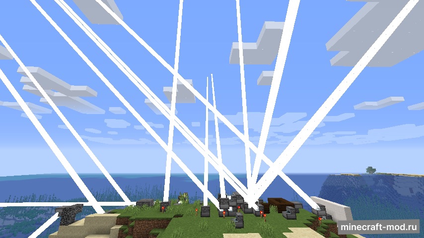 Мод Beams для Minecraft 1.21, 1.20.4, 1.20.2,  ...