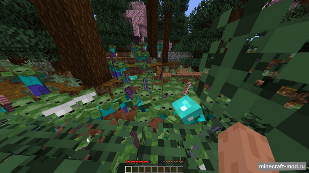 Мод Zombie Apocalypse для Minecraft 1.20, 1.19.4