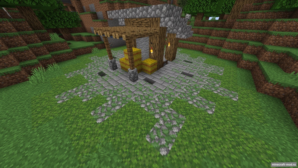 Мод Biome Moss для Minecraft 1.20, 1.19.4