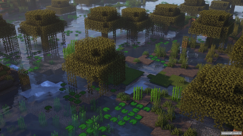 Мод Geophilic: Biome Overhauls для Minecraft 1.21.1, 1.21, 1.20.6,  ...