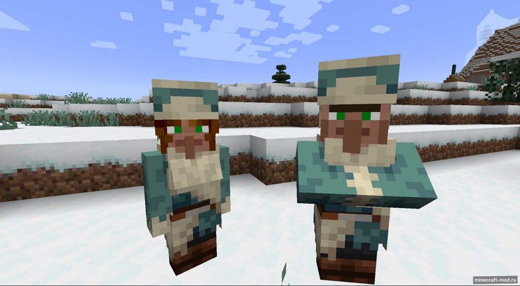 Мод Female Villagers для Minecraft 1.19.3, 1.19.2, 1.18.2