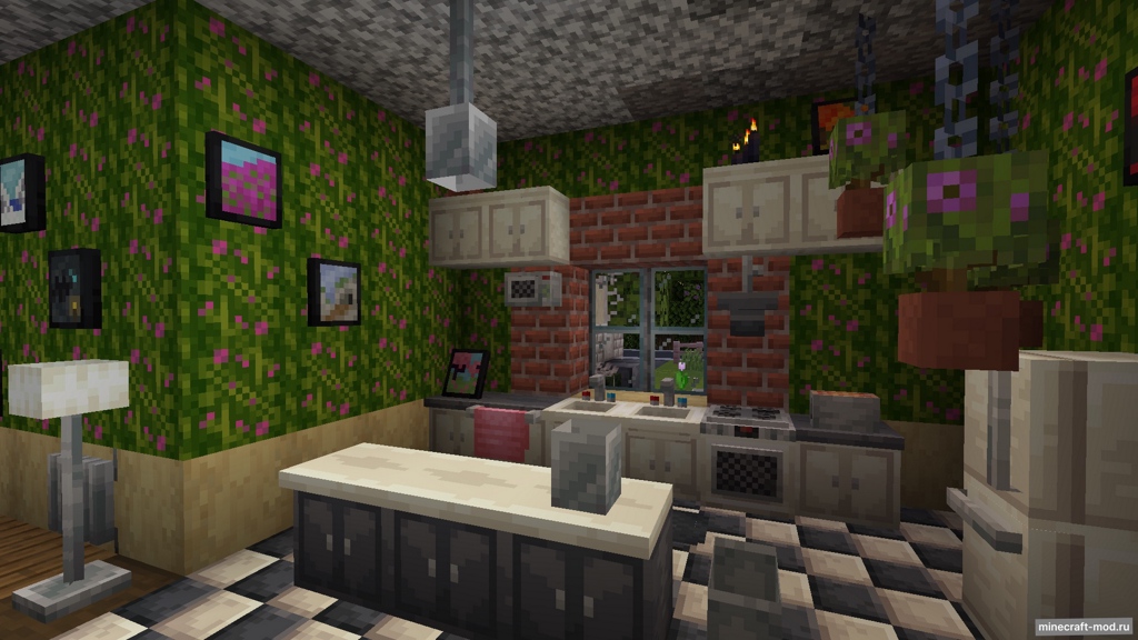 Мод Urban Decor для Minecraft 1.21.1, 1.20.1
