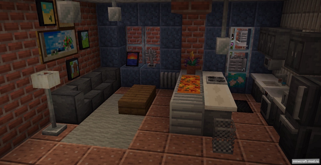 Мод Urban Decor для Minecraft 1.21.1, 1.20.1