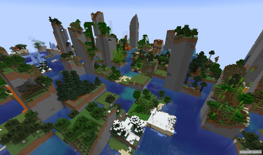 Мод Random Chunks для Minecraft 1.21, 1.20.2, 1.20.1,  ...