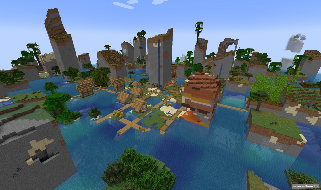 Мод Random Chunks для Minecraft 1.21, 1.20.2, 1.20.1,  ...