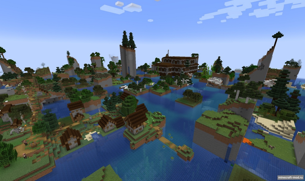 Мод Random Chunks для Minecraft 1.21, 1.20.2, 1.20.1,  ...