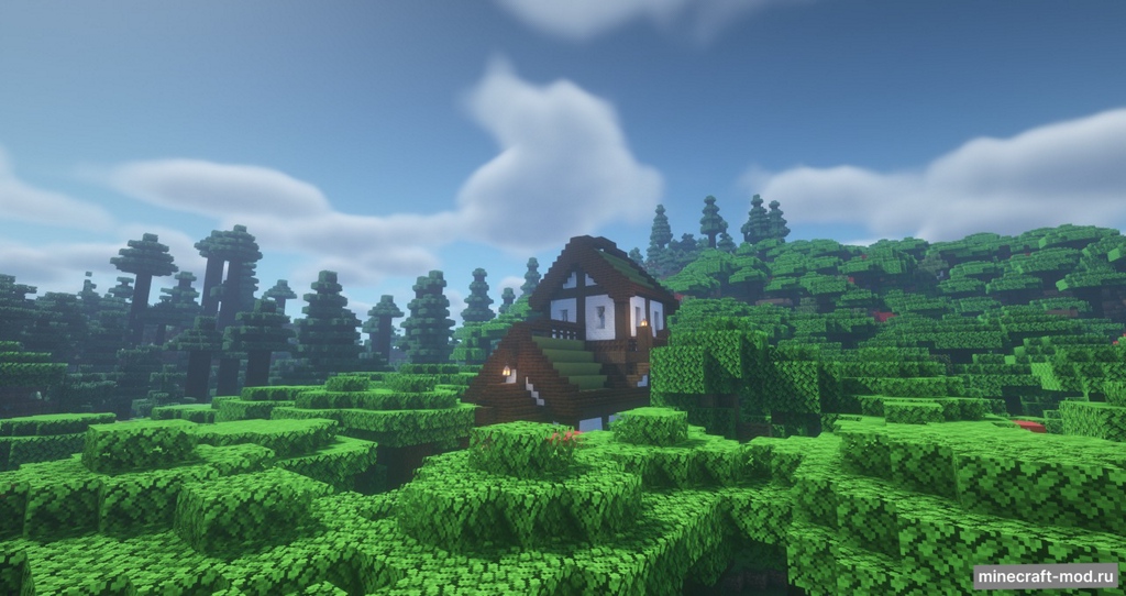 Мод Simply Houses для Minecraft 1.20.1, 1.20, 1.19.4,  ...