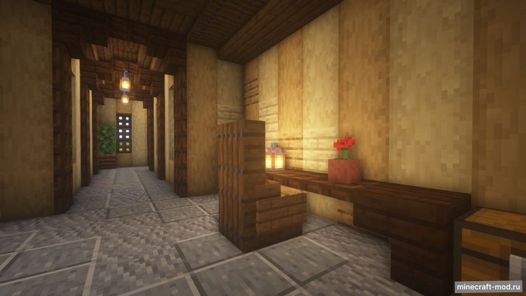 Мод Simply Houses для Minecraft 1.20.1, 1.20, 1.19.4,  ...