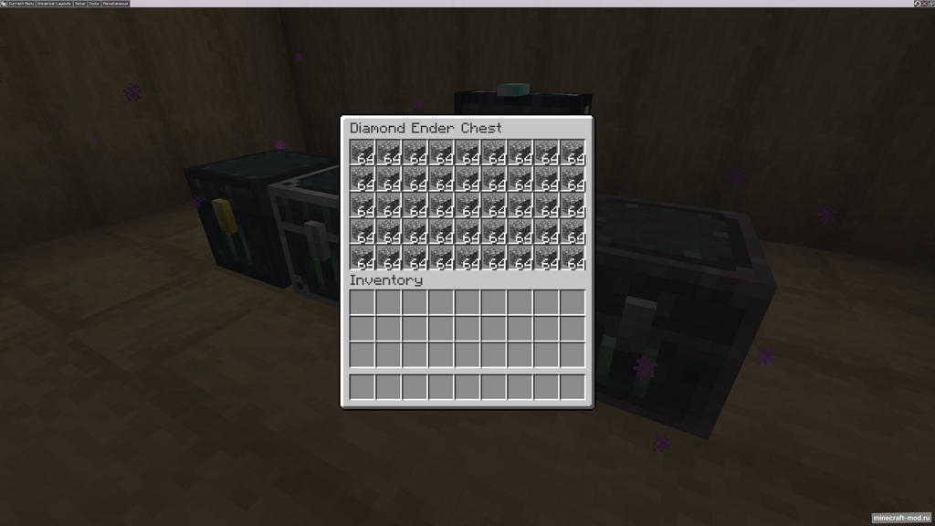 Мод Iron Ender Chests для Minecraft 1.21.1, 1.21, 1.20.6,  ...