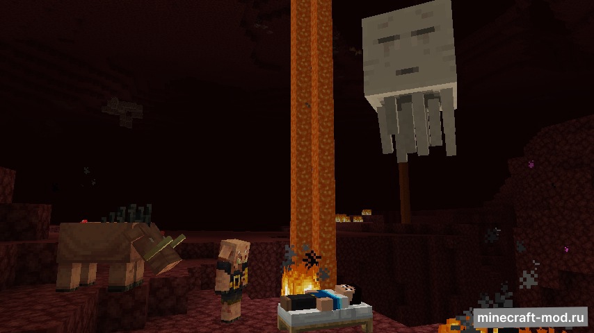 Мод Comfy Beds для Minecraft 1.20.1, 1.20, 1.19.4,  ...