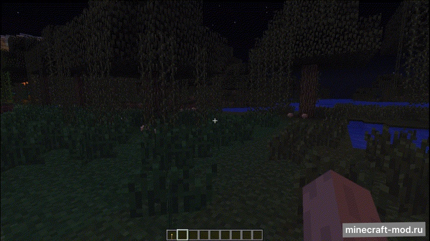 Мод Client Dynamic Light для Minecraft 1.7.10