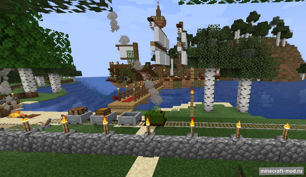 Мод Xannosz's Better Minecarts для Minecraft 1.20.1, 1.19.3, 1.19.2