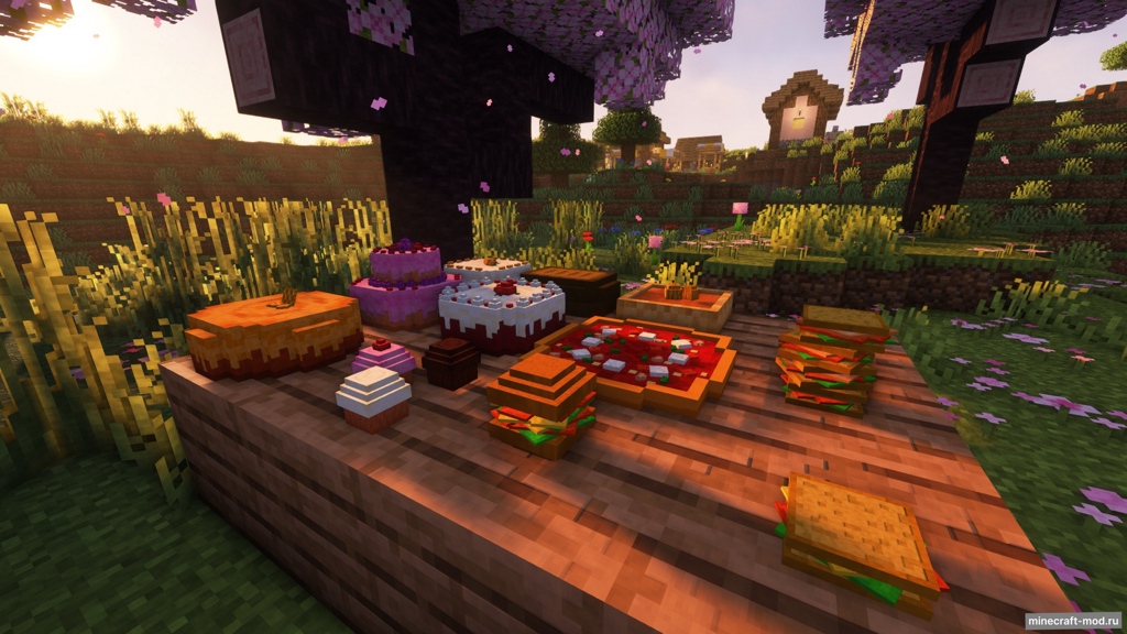 Мод .3D Placeable Food для Minecraft 1.20.4, 1.20.2, 1.20.1,  ...