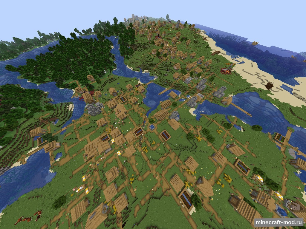 Мод Many More Structures для Minecraft 1.20.4, 1.20.3, 1.20.2,  ...