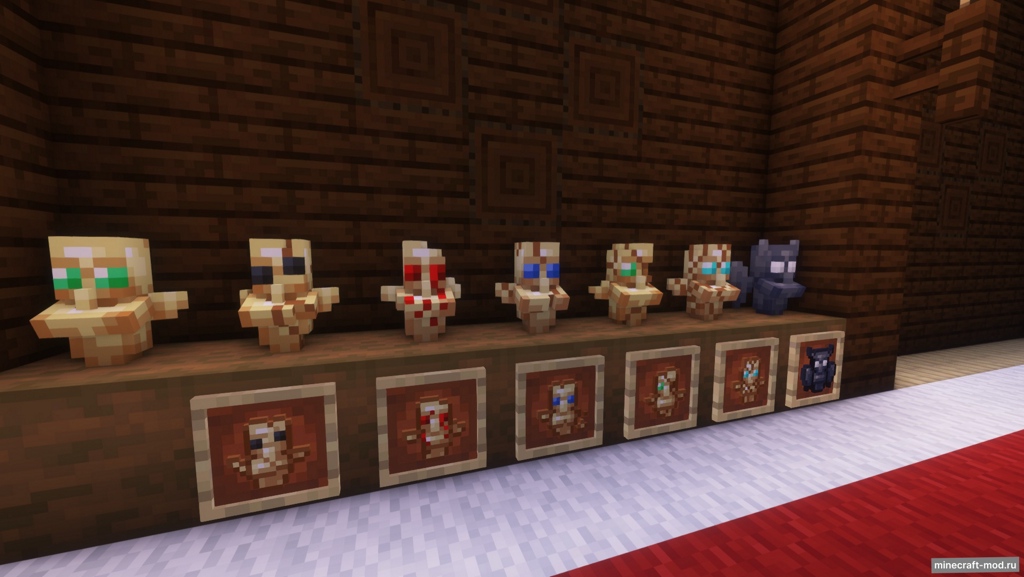 Мод Extraordinary Extra Totems для Minecraft 1.20.1, 1.20, 1.19.4