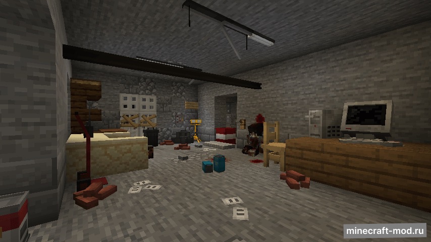Мод Doomsday Decoration для Minecraft 1.20.1