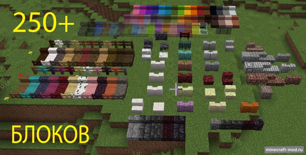 Мод DinerBlocks для Minecraft 1.21.4