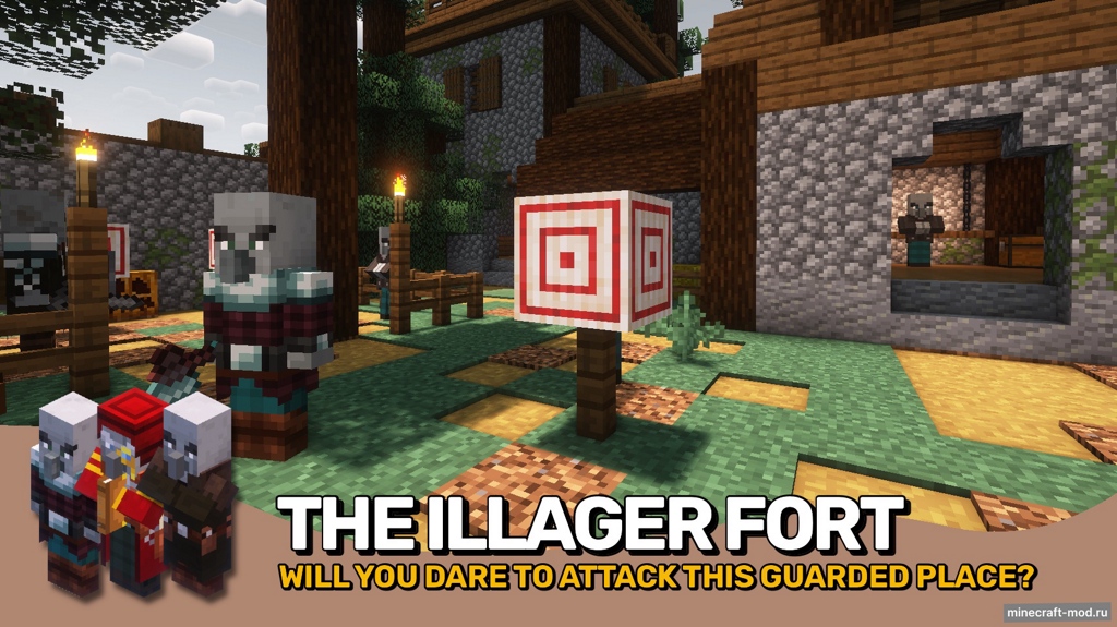 Мод Illager Invasion для Minecraft 1.21.1, 1.20.4, 1.20.1,  ...