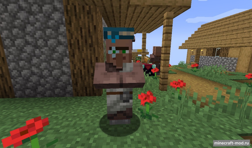 Мод Villager Enchanter для Minecraft 1.20.2, 1.20.1, 1.19.4,  ...