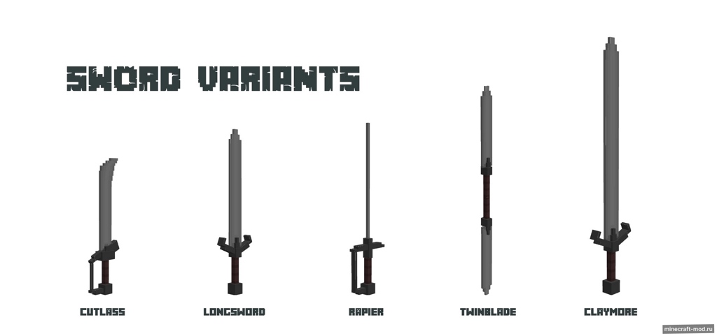 Мод Simply Swords для Minecraft 1.20.1, 1.19.3, 1.19.2,  ...