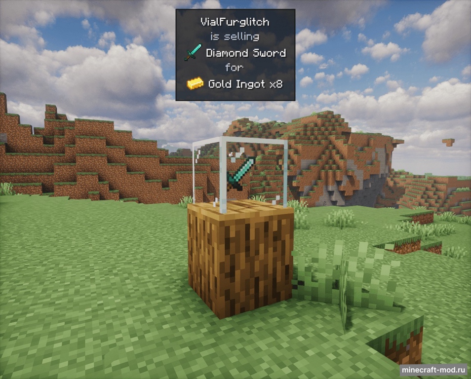 Мод Vending Block: Restocked для Minecraft 1.21.1 - 1.21