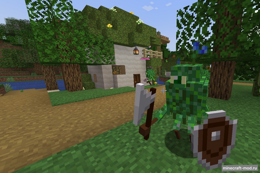 Мод Ager's mosslings and villages для Minecraft 1.19.2, 1.18.2