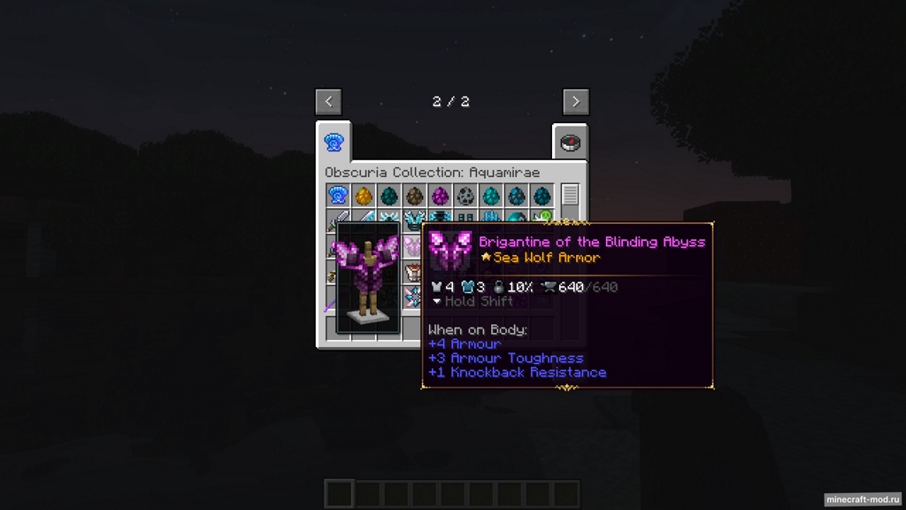 Мод Obscure Tooltips для Minecraft 1.20.1, 1.19.2, 1.18.2