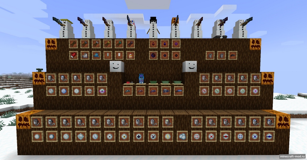 Мод Better Snowball Fight 2 для Minecraft 1.20.1, 1.19.2, 1.18.2