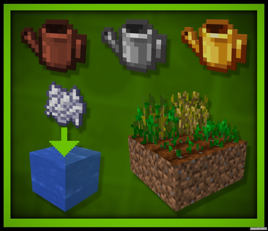 Мод Seeds: Sustainable World для Minecraft 1.20.1, 1.19.2, 1.18.2,  ...
