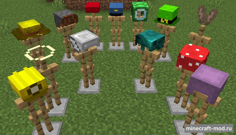 Мод Useful Hats для Minecraft 1.21.1, 1.21, 1.20.6,  ...