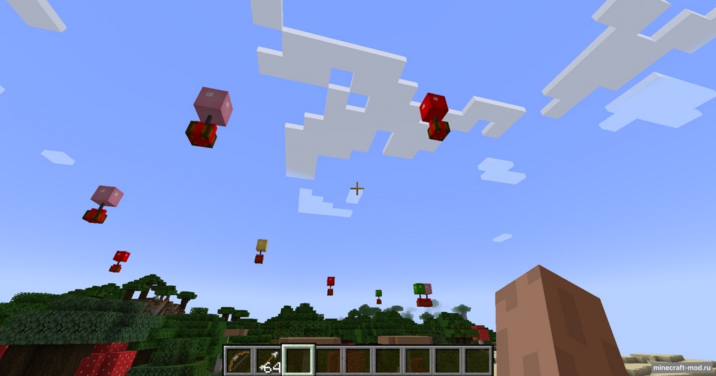 Мод Balloon Box для Minecraft 1.20.2, 1.20.1, 1.19.4,  ...