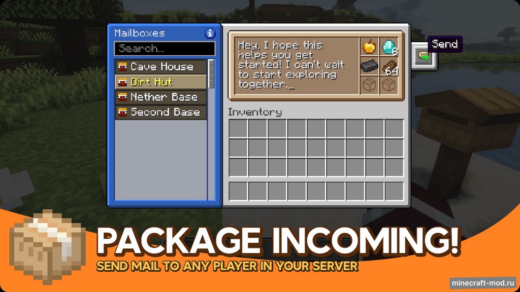 Мод Mighty Mail для Minecraft 1.21.1, 1.20.4, 1.20.1,  ...