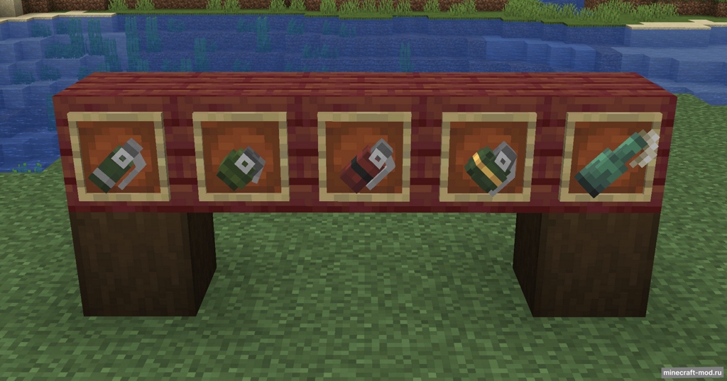 Мод Grenades a Dozen для Minecraft 1.19.2
