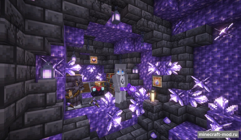 Мод Amethyst Update by redfox193 для Minecraft 1.20.1, 1.19.4