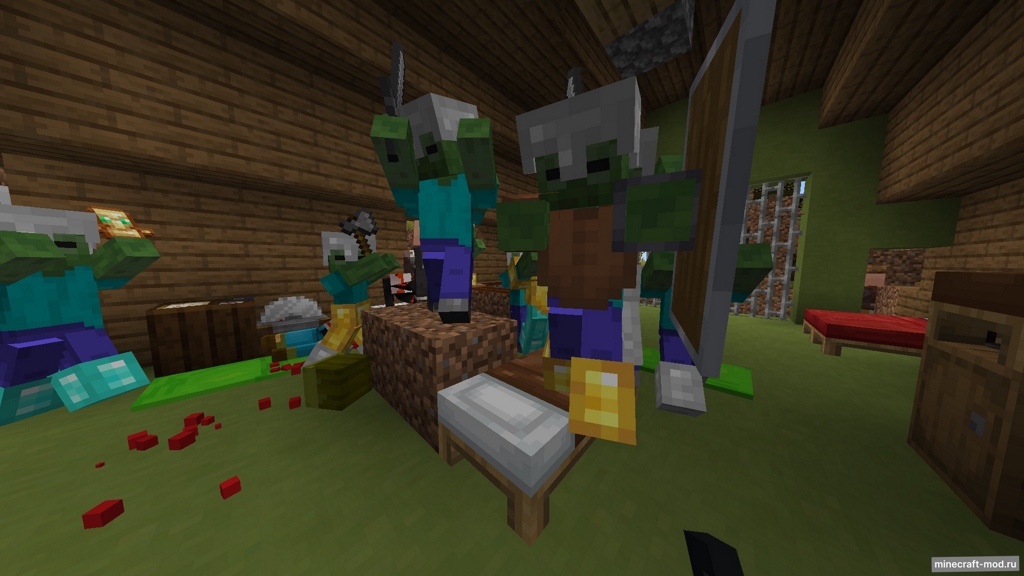 Мод Infection Overwritten для Minecraft 1.20.4, 1.20.1, 1.20,  ...