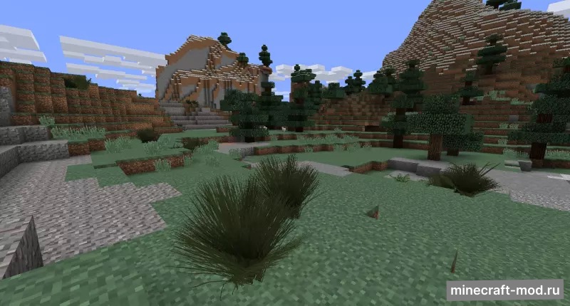 Мод Vegetation+ для Minecraft 1.12.2