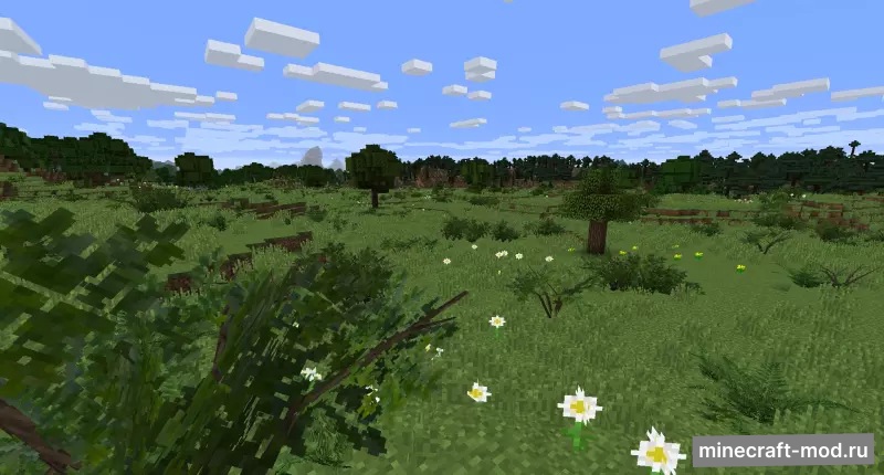 Мод Vegetation+ для Minecraft 1.12.2