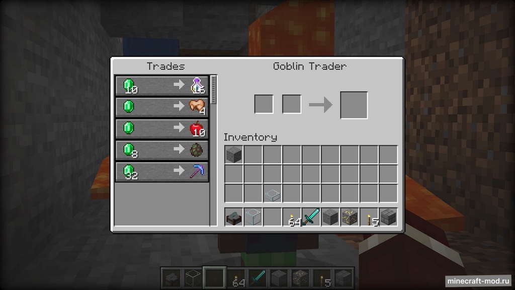 Мод Goblin Traders для Minecraft 1.20.6, 1.20.4, 1.20.1,  ...