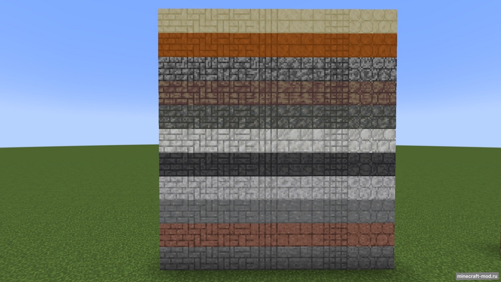 Мод Decorative Pavers для Minecraft 1.21.1, 1.21, 1.20.6,  ...