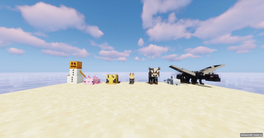 Мод Plushie Mod для Minecraft 1.21.1, 1.20.4, 1.20.3,  ...