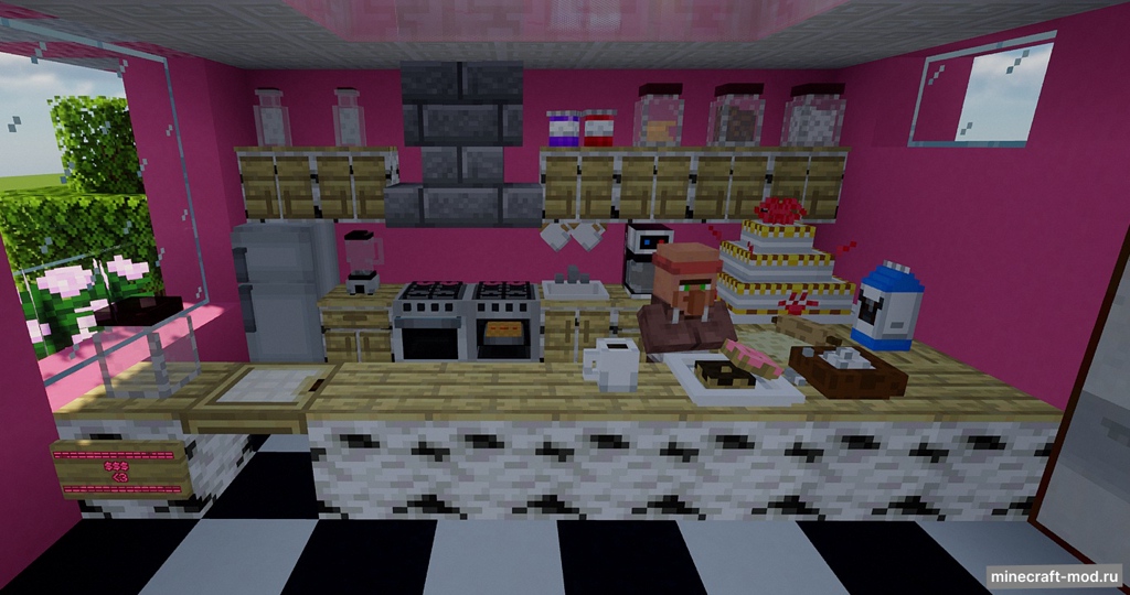 Мод Moa decor: сookery для Minecraft 1.20.6, 1.20.4, 1.20.1,  ...