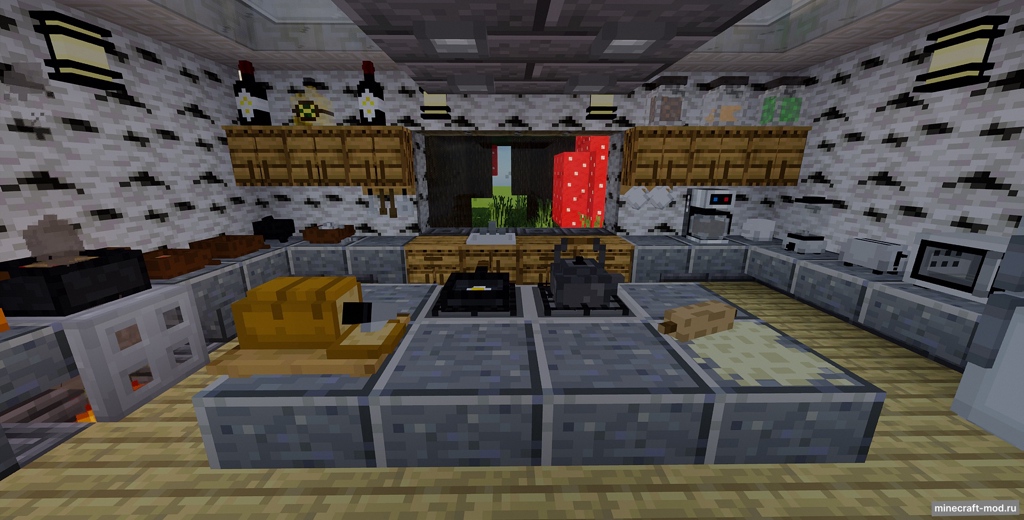 Мод Moa decor: сookery для Minecraft 1.20.6, 1.20.4, 1.20.1,  ...